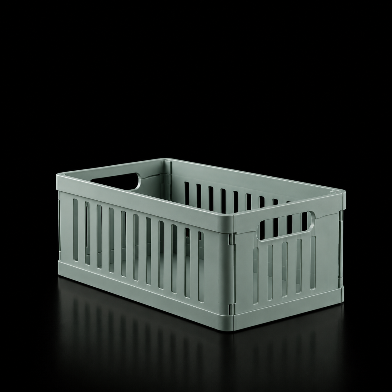 Panier de rangement pliable, gros plan